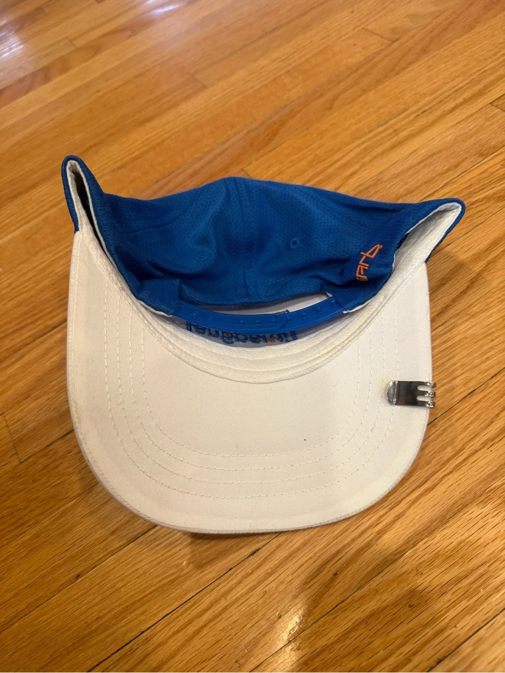 Kids PGA Jr League White and Blue Baseball Cap